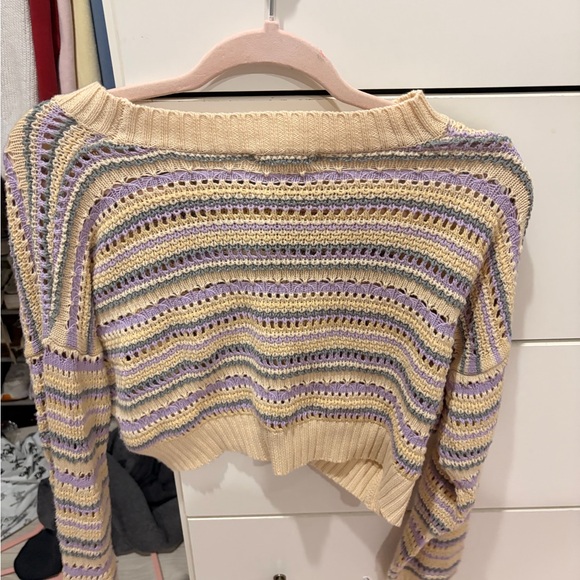 Altar'd State Colorful Knit Sweater - Picture 4 of 4